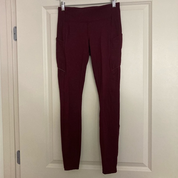 lululemon athletica Pants - Lululemon Speed Up Tight Red 28”